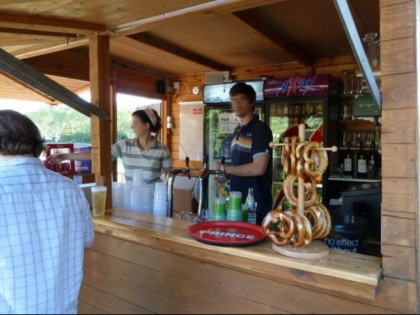 Foto: Golgatha  Biergarten im Viktoriapark