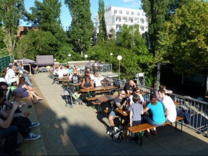 Foto: Golgatha  Biergarten im Viktoriapark