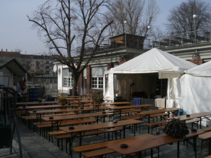 Foto: Golgatha  Biergarten im Viktoriapark